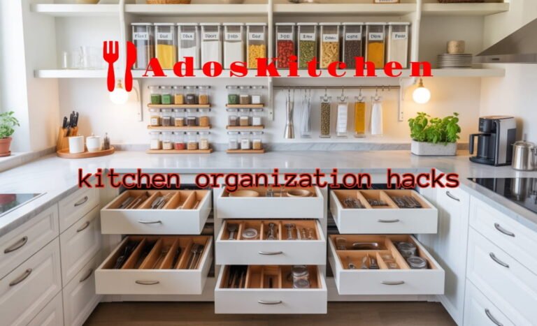 kitchen organization hacks