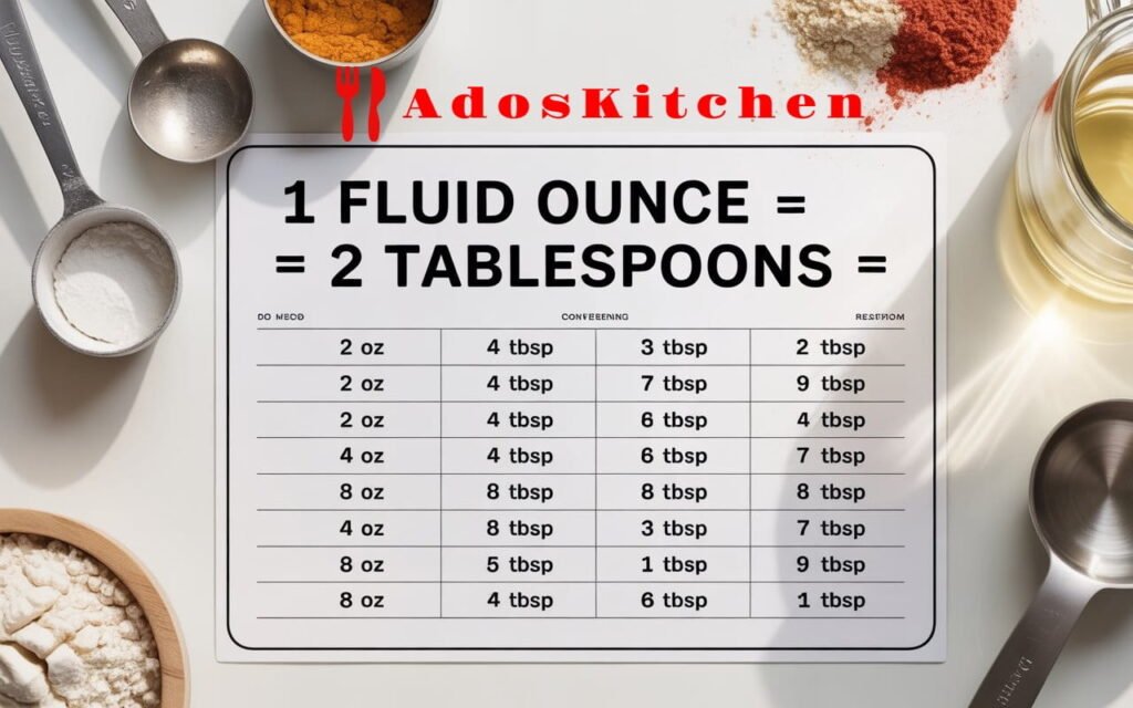 How Many Tablespoons in an Ounce? A Simple Kitchen Conversion Guide ...