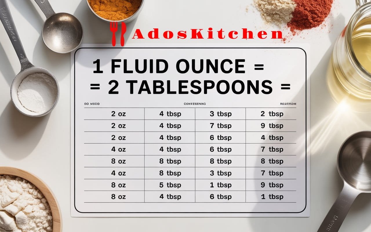 how many tablespoons in an ounce