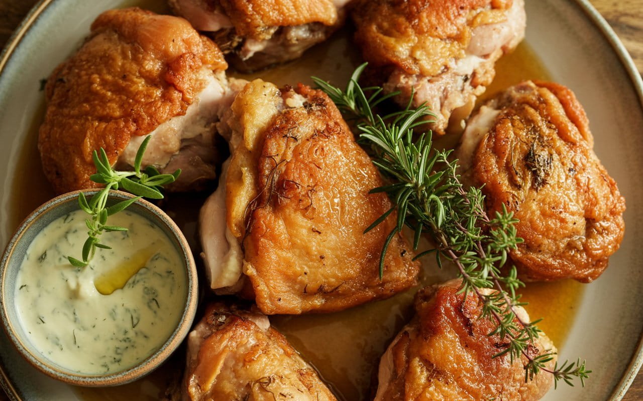 oven fried chicken thighs