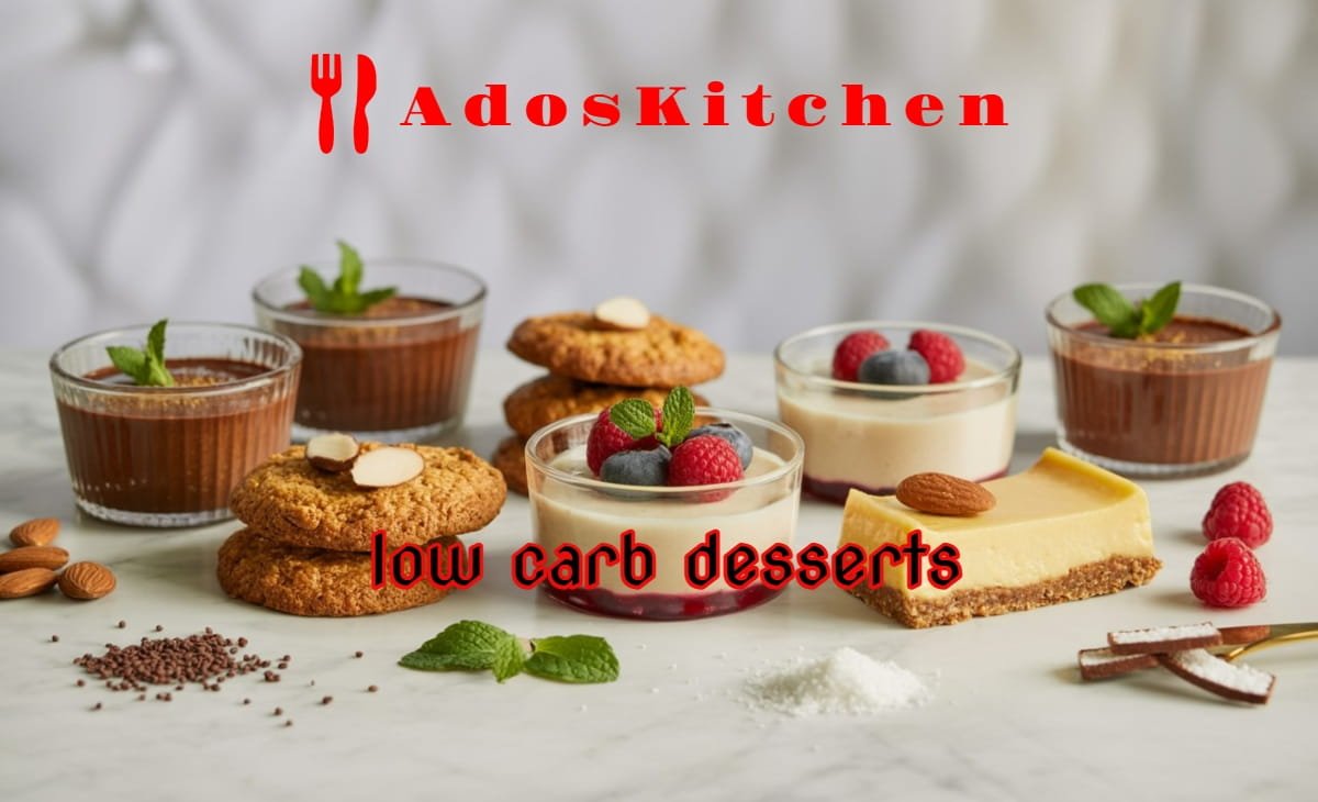 low carb desserts