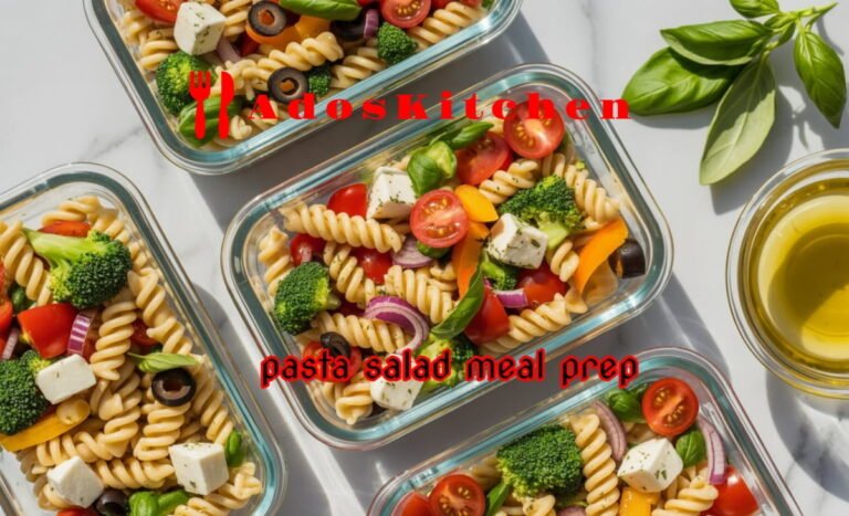 pasta salad meal prep