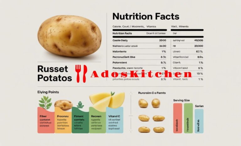 russet potato calories