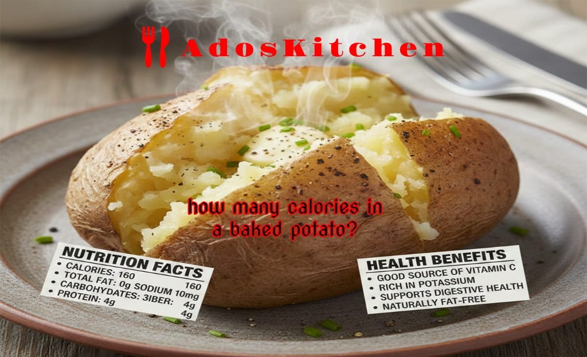 how many calories in a baked potato
