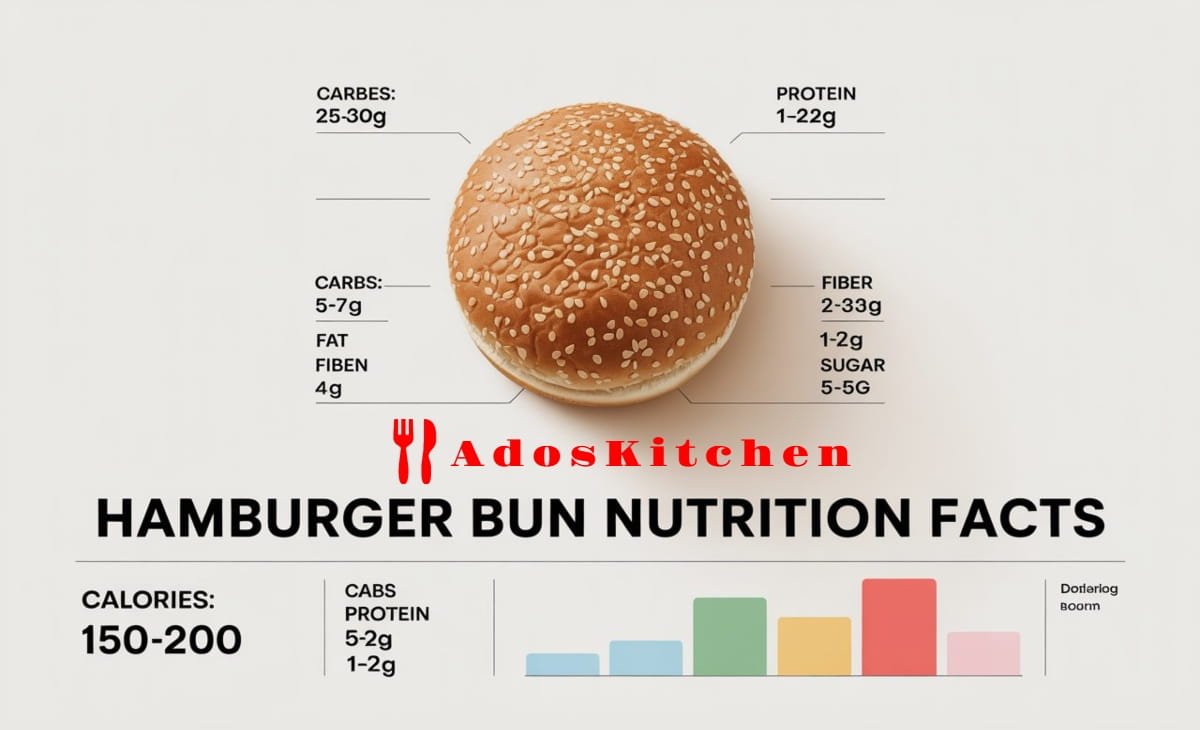 how many calories in a hamburger bun