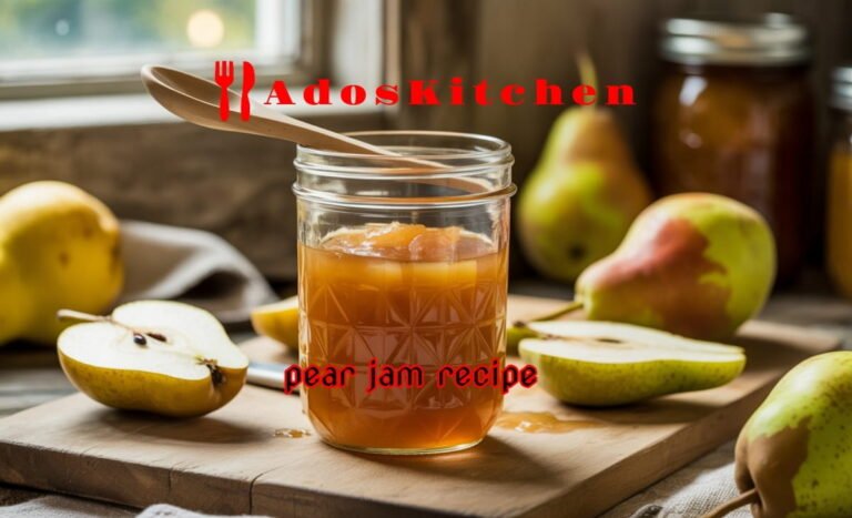 pear jam recipe