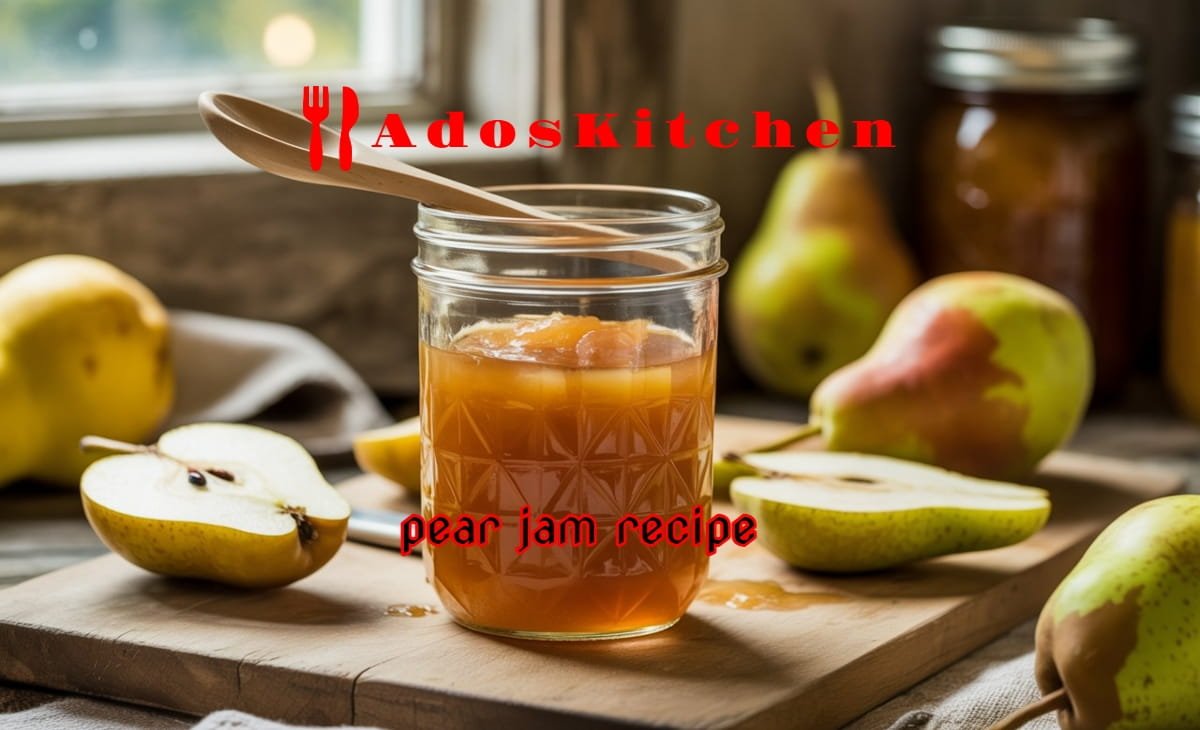pear jam recipe